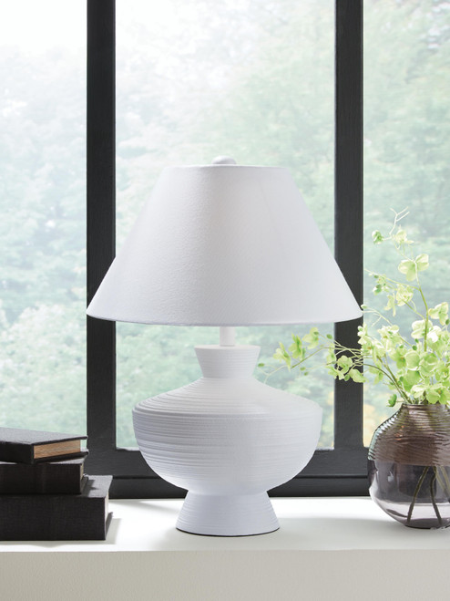 Ashley Harelwood White Table Lamp