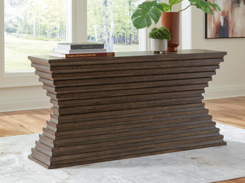 Ashley Hannodream Warm Brown Sofa Table