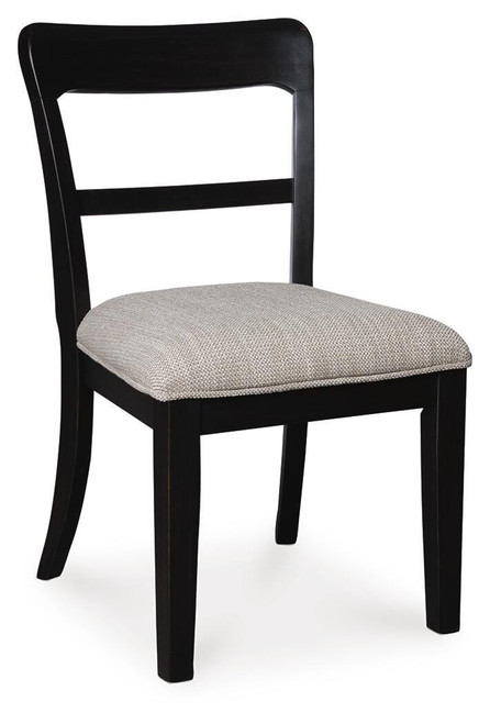 Ashley Chadworth Black Dining Chair (Set of 2)