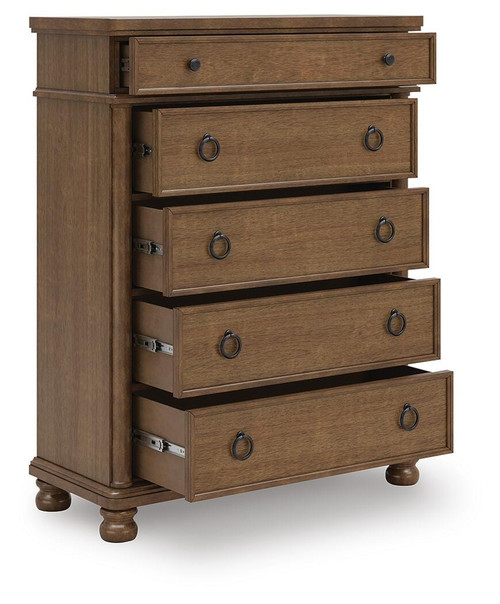 Ashley Chadworth Brown Chest of Drawers