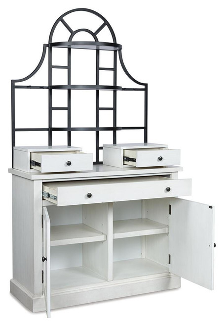 Ashley Chadworth White Baker's Rack