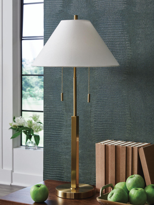 Ashley Haigwood Gold Finish Table Lamp