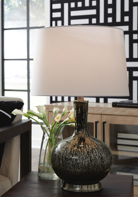 Ashley Tenslow Antique Black Table Lamp
