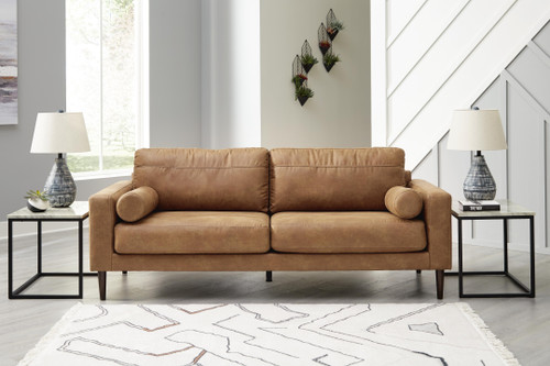 Ashley Telora Caramel Sofa