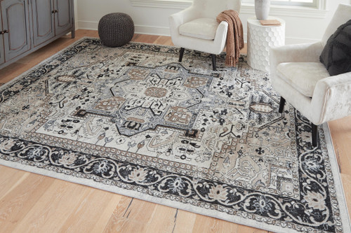 Ashley Gregmoore Multi 7'9" x 9'11" Washable Rug