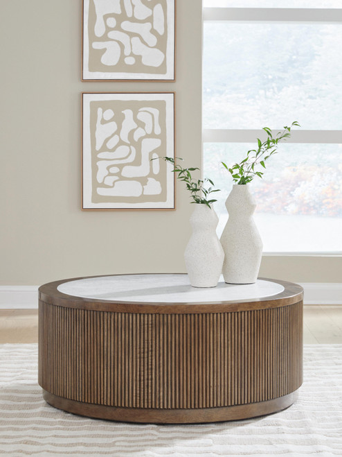 Ashley Hadonna Brown Coffee Table