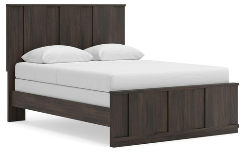 Ashley Jadiston Dark Brown Queen Panel Bed