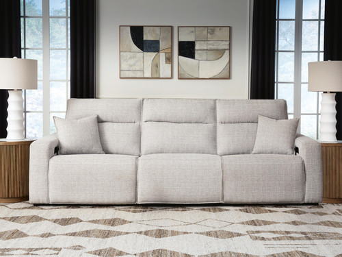 Ashley Modmax II Stone 3-Piece Power Reclining Sectional