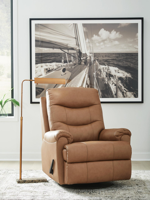 Ashley Dolinger Butternut Swivel Glider Recliner
