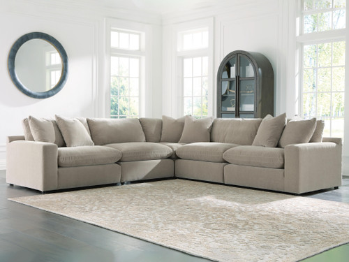 Benchcraft Maxton Heights Pebble 5-Piece Sectional