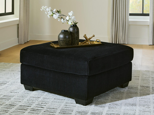 Ashley SimpleJoy Onyx Oversized Accent Ottoman