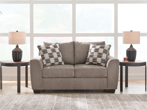 Benchcraft Loreo Truffle Loveseat