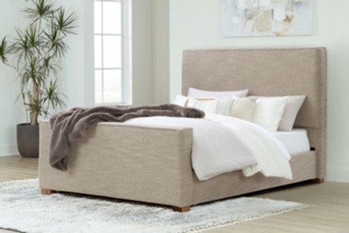 Ashley Dakmore Brown Queen Upholstered Bed