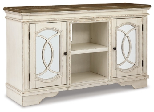 Ashley Realyn Chipped White 62" TV Stand