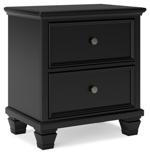 Ashley Lanolee Black Nightstand