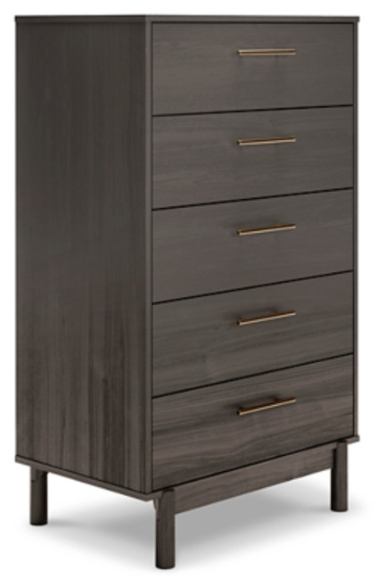 Ashley Brymont Dark Gray 5 Drawer Chest