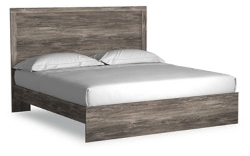 Ashley Ralinksi Gray King Panel Bed