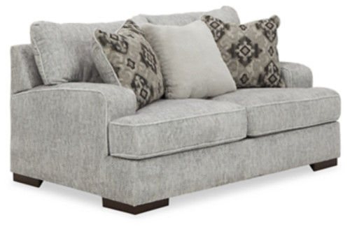 Benchcraft Mercado Pewter Loveseat