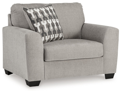 Ashley Avenal Park Flannel Oversized Chair