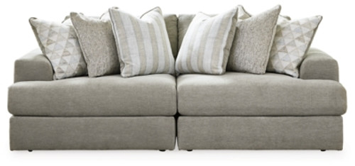 Ashley Avaliyah Ash 2-Piece Sectional Loveseat