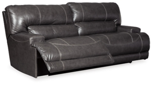 Ashley McCaskill Gray Reclining Sofa