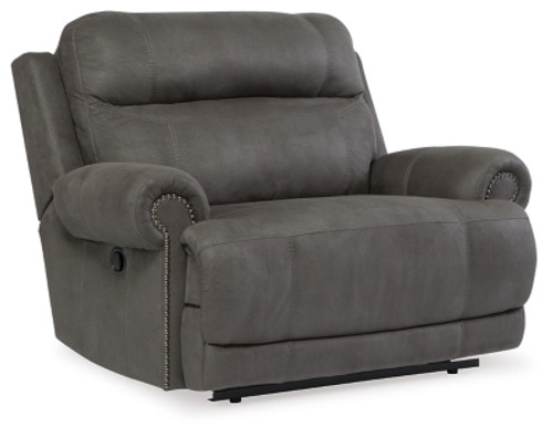 Ashley Austere Gray Oversized Recliner