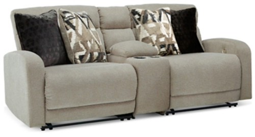 Ashley Colleyville Stone 3-Piece Power Reclining Sectional