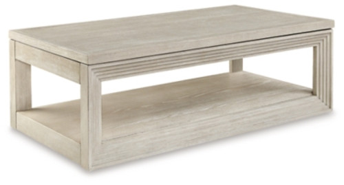 Ashley Marxhart Bisque Lift-Top Coffee Table