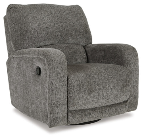 Ashley Wittlich Slate Swivel Glider Recliner