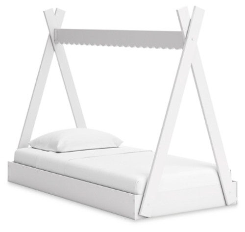 Ashley Hallityn White Twin Tent Bed