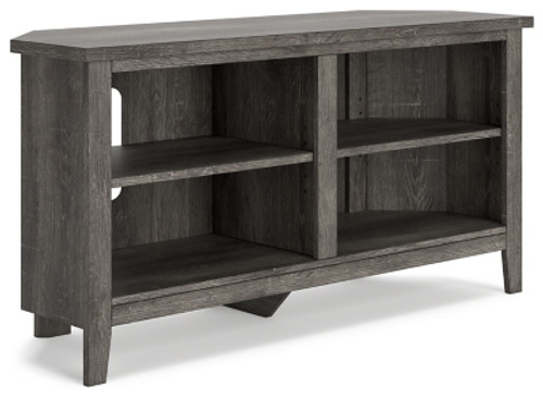 Ashley Arlenbry Gray 48" Corner TV Stand