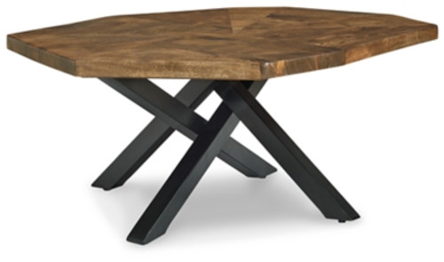 Ashley Haileeton Brown Black Coffee Table