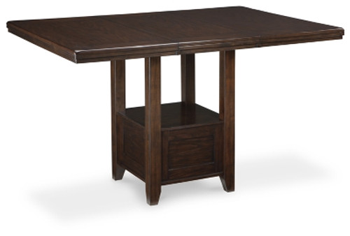Ashley Haddigan Dark Brown Counter Height Dining Extension Table