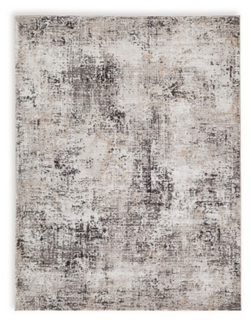 Ashley Elaning Black Gray Cream Medium Rug