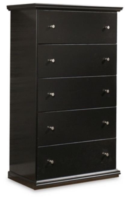 Ashley Maribel Black Chest of Drawers