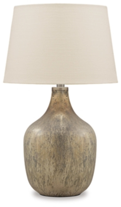 Ashley Mari Gray Gold Finish Table Lamp