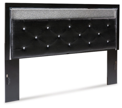 Ashley Kaydell Black King/Cal King Upholstered Panel Headboard