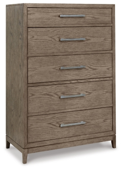 Ashley Chrestner Gray Chest of Drawers