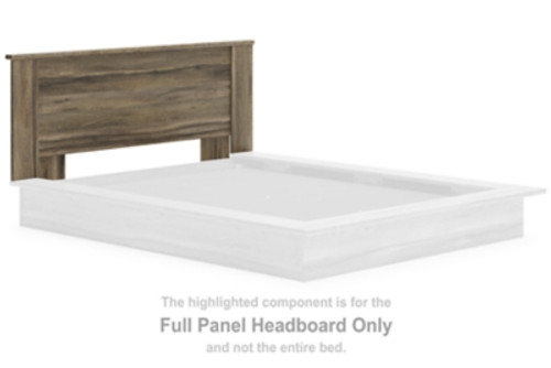 Ashley Shallifer Brown Full Panel Headboard