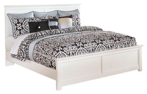 Ashley Bostwick Shoals White King Panel Bed