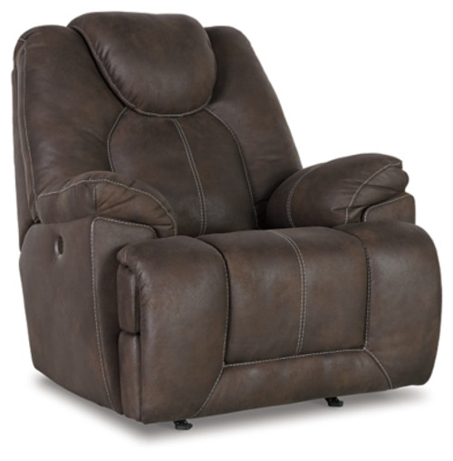 Ashley Warrior Fortress Coffee Power Recliner