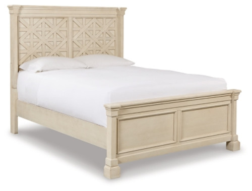 Ashley Bolanburg Antique White Queen Panel Bed