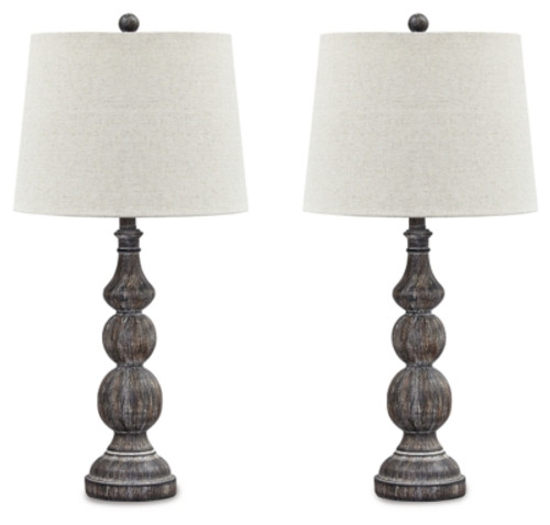 Ashley Mair Antique Black Table Lamp (Set of 2)