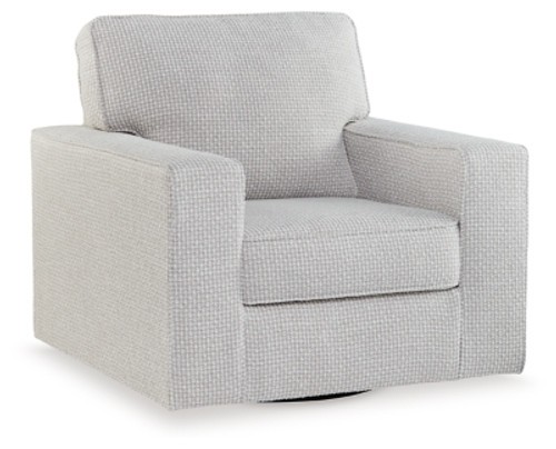 Ashley Olwenburg Taupe Swivel Accent Chair