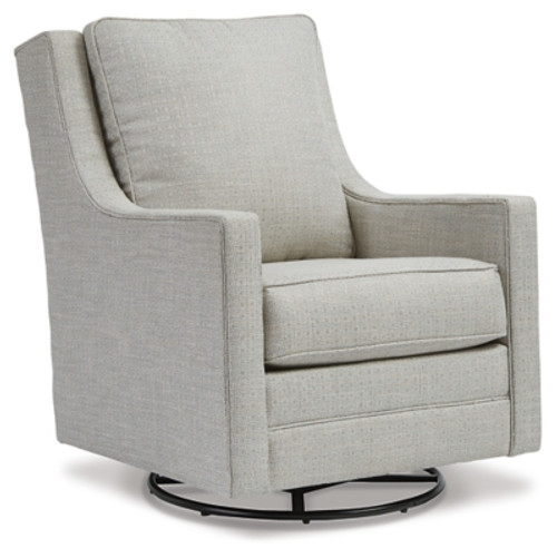 Ashley Kambria Frost Swivel Glider Accent Chair