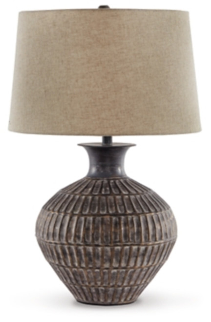 Ashley Magan Antique Bronze Finish Table Lamp