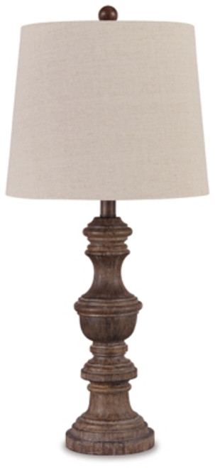 Ashley Magaly Brown Table Lamp (Set of 2)