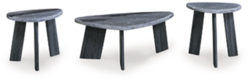Ashley Bluebond Gray Table (Set of 3)