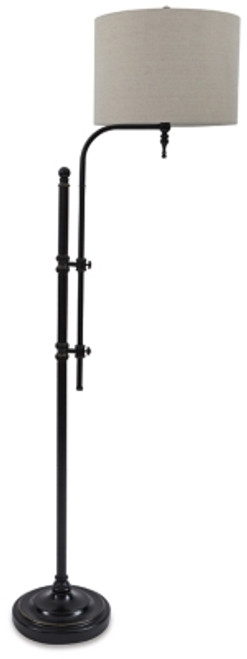 Ashley Anemoon Black Floor Lamp