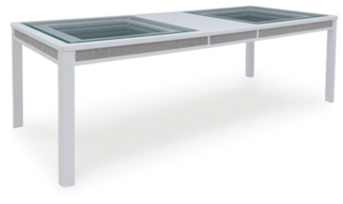 Ashley Chalanna White Dining Extension Table